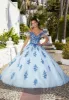 Vizcaya by Morilee Flutter Sleeve Quince Dress 89365 sold by Terry costa