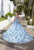 Vizcaya by Morilee Flutter Sleeve Quince Dress 89365 sold by Terry costa