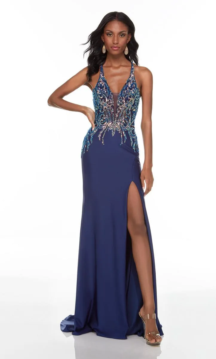 Alyce Prom Dress 61190 sold by Terry costa product image thumbnail 3