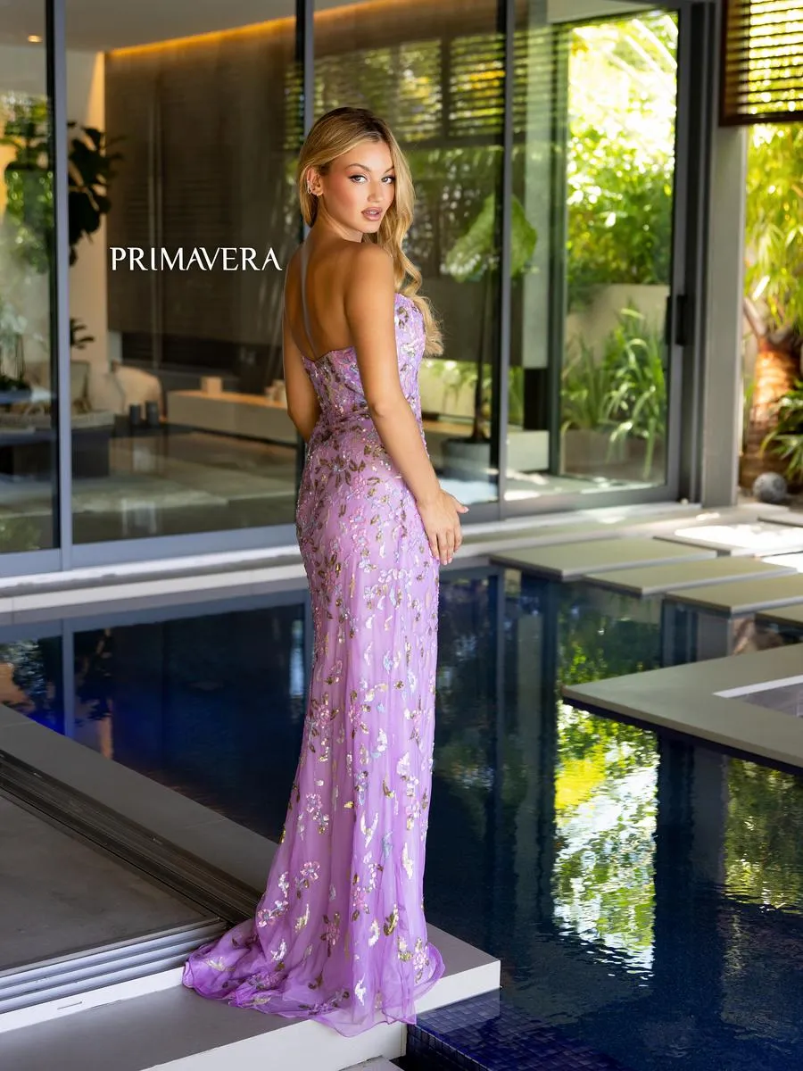 Primavera Couture Long Dress 4123 sold by Terry costa product image thumbnail 2