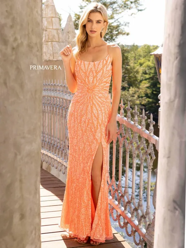 Primavera Couture Long Dress 3959 sold by Terry costa