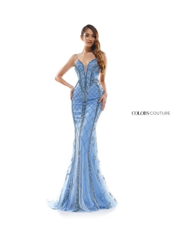 Colors Couture Dress J127 made by Terry costa