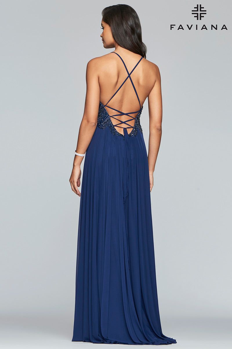 Faviana Glamour Dress S10270 sold by Terry costa product image thumbnail 2