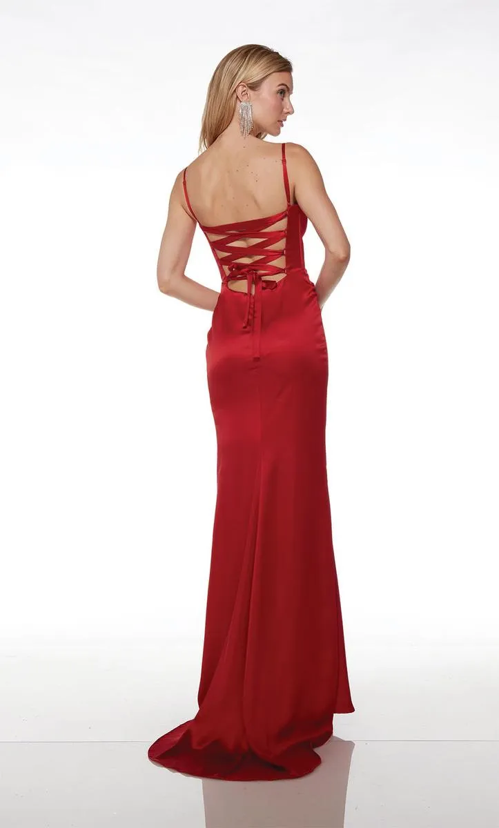 Alyce Prom Dress 61485 sold by Terry costa product image thumbnail 4