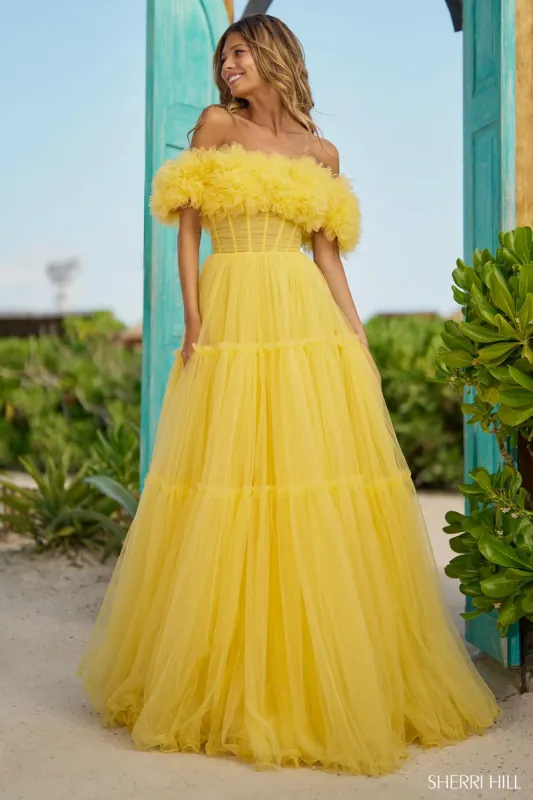 Sherri Hill Ball Gown Prom Dress 56173 sold by Terry costa