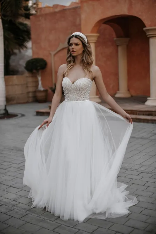 Abella by Allure Dress E260 sold by Terry costa