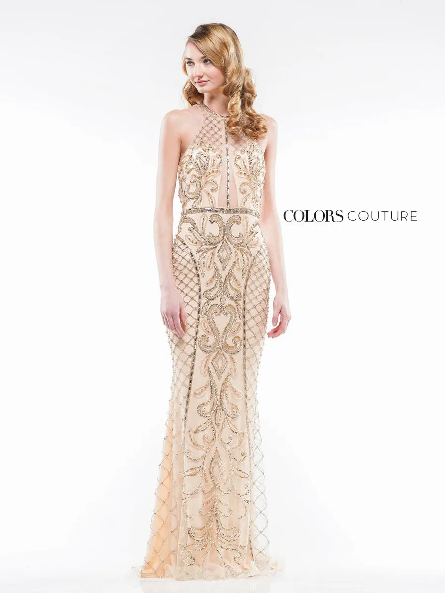 Colors Couture Dress J106 sold by Terry costa