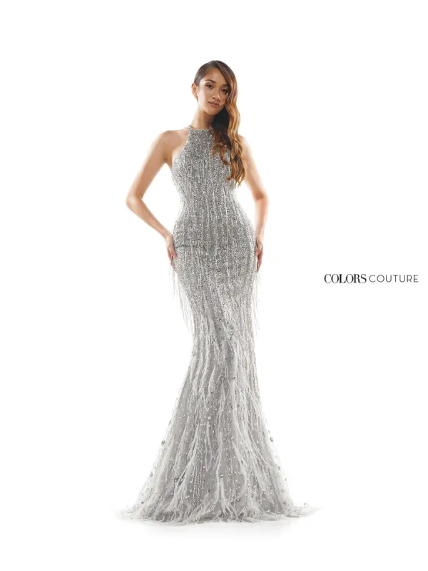 Colors Couture Dress J139 made by Terry costa