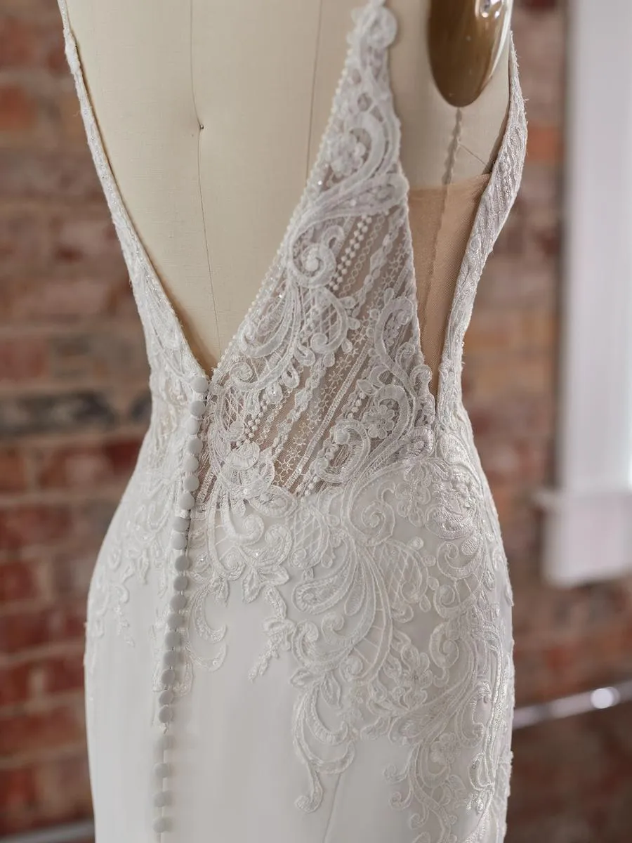 Sottero & Midgley by Maggie Sottero Designs Dress 20SS655A11 sold by Terry costa product image thumbnail 4