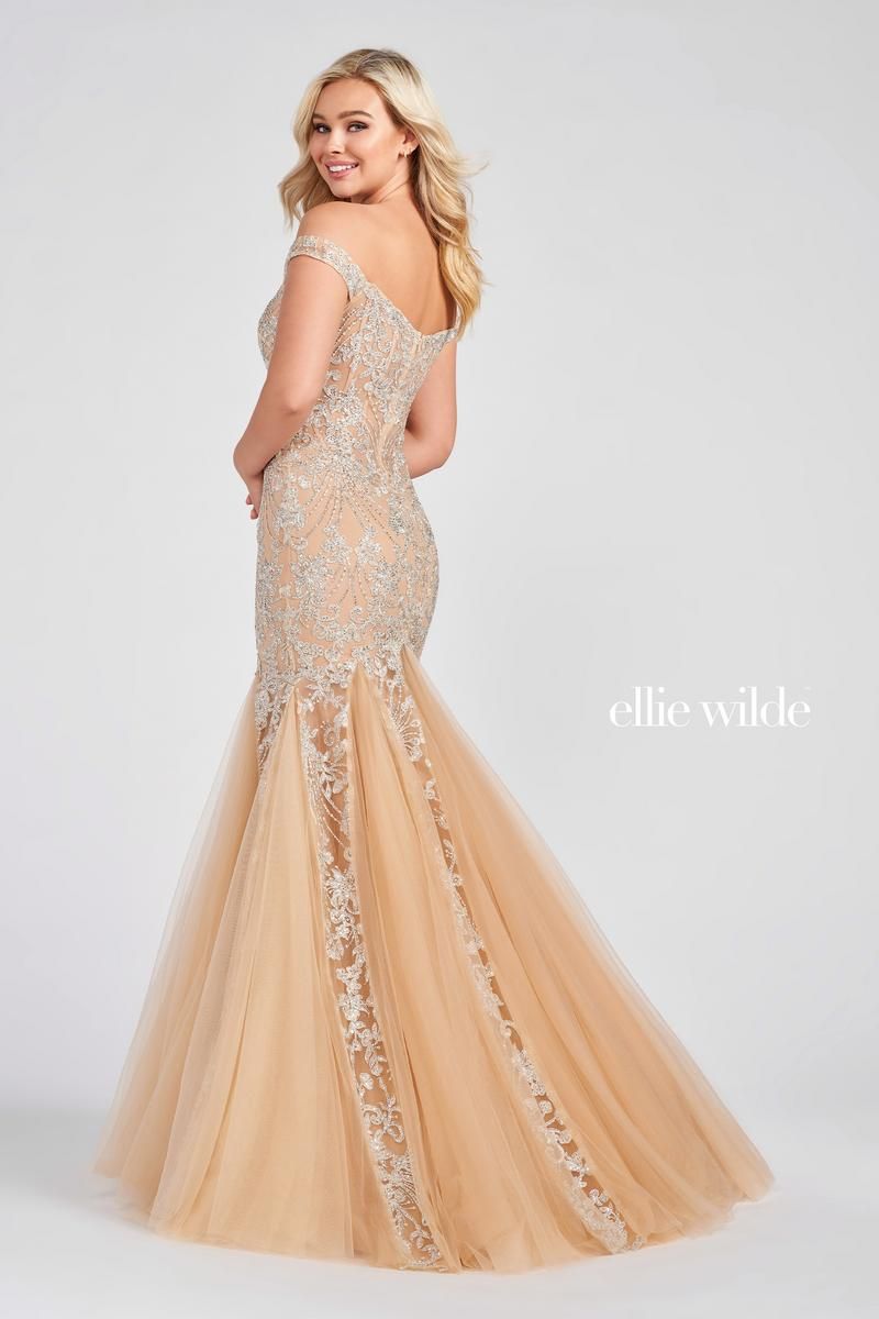 Ellie Wilde by Mon Cheri Dress EW122003 sold by Terry costa product image thumbnail 2