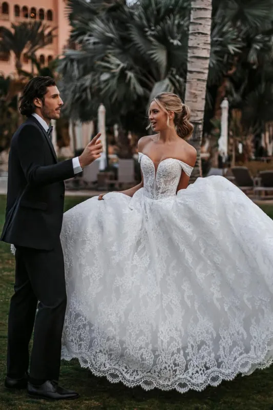 Abella by Allure Dress E268 sold by Terry costa