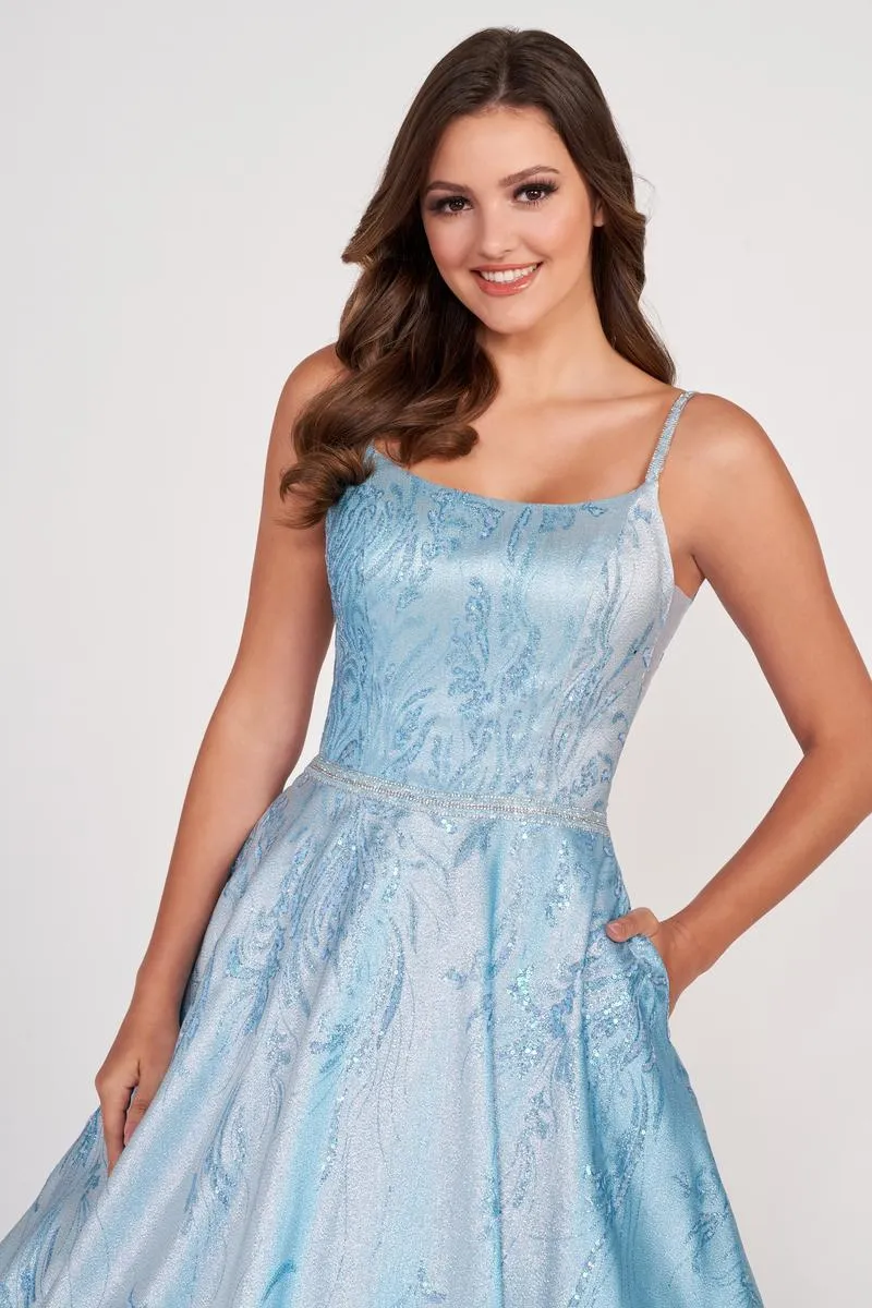 Ellie Wilde Sleeveless Ball Gown EW34106 sold by Terry costa product image thumbnail 4