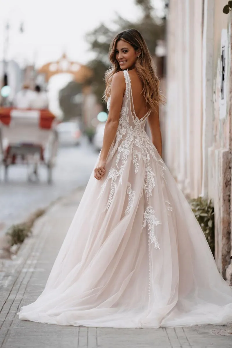 Allure Bridals Romance Dress 3554 sold by Terry costa product image thumbnail 2