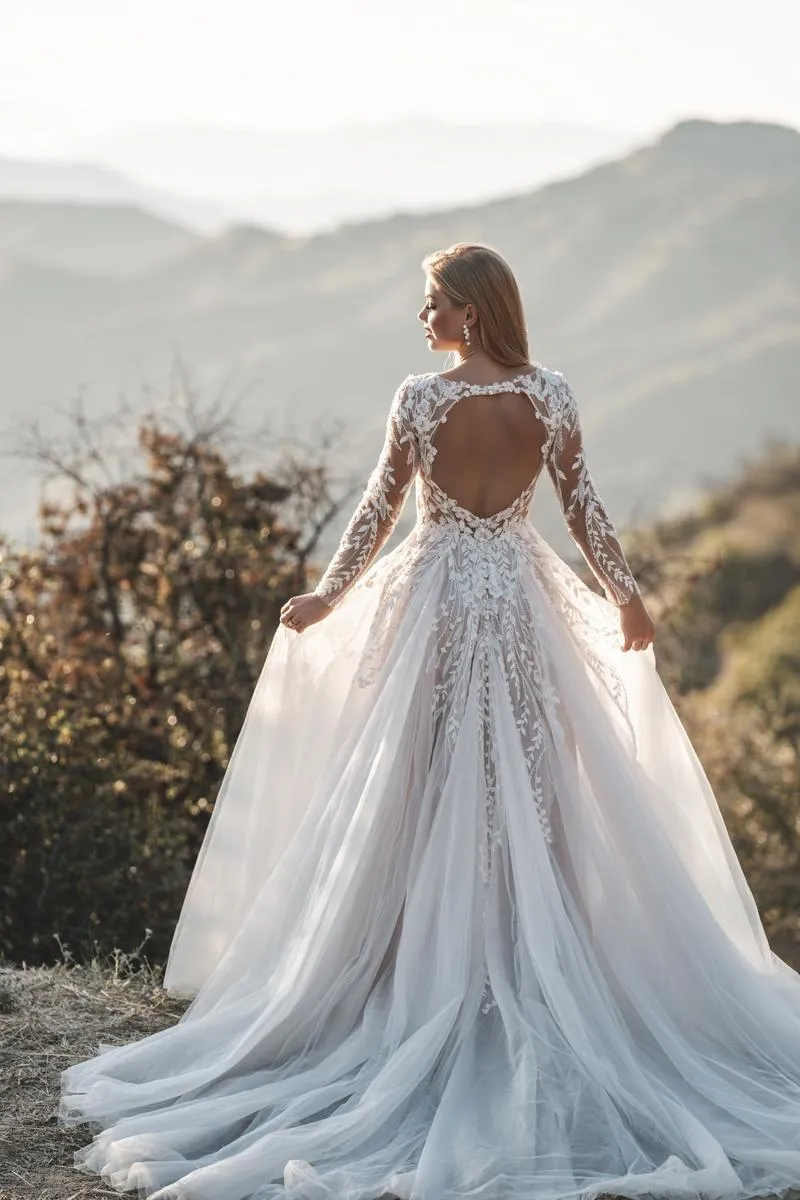Allure Bridals Romance Dress R3708L sold by Terry costa product image thumbnail 2