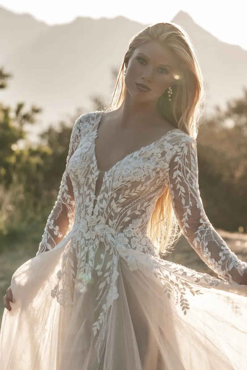Allure Bridals Romance Dress R3708L sold by Terry costa product image thumbnail 3