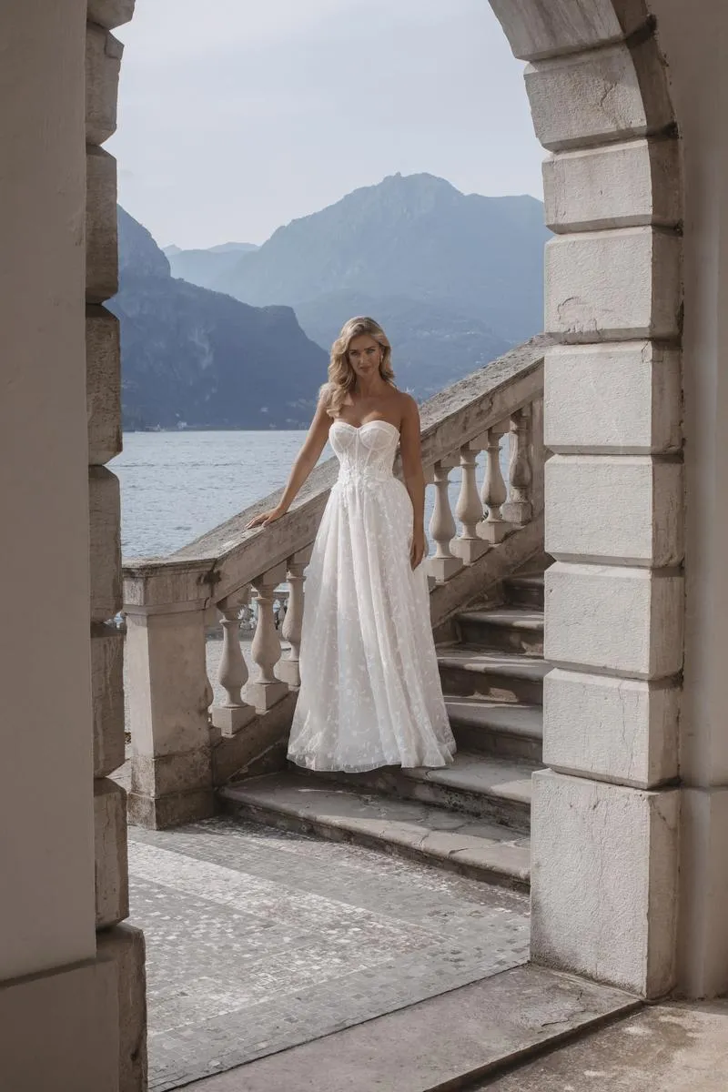 Abella by Allure Dress E410 sold by Terry costa product image thumbnail 5