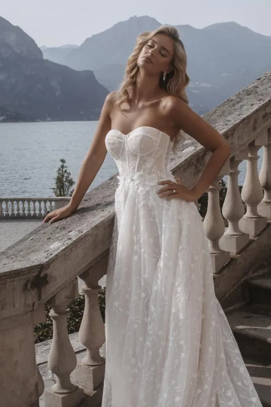 Abella by Allure Dress E410 sold by Terry costa