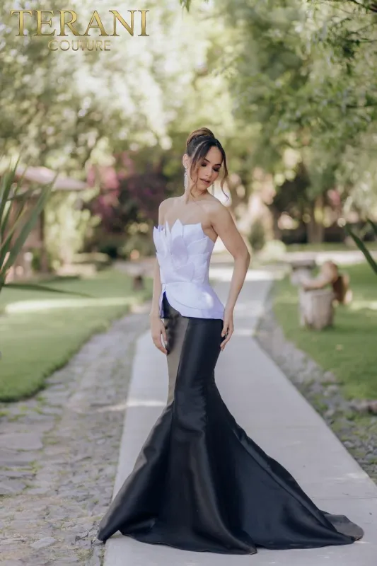 Terani Evenings Dress 232E1287 made by Terry costa