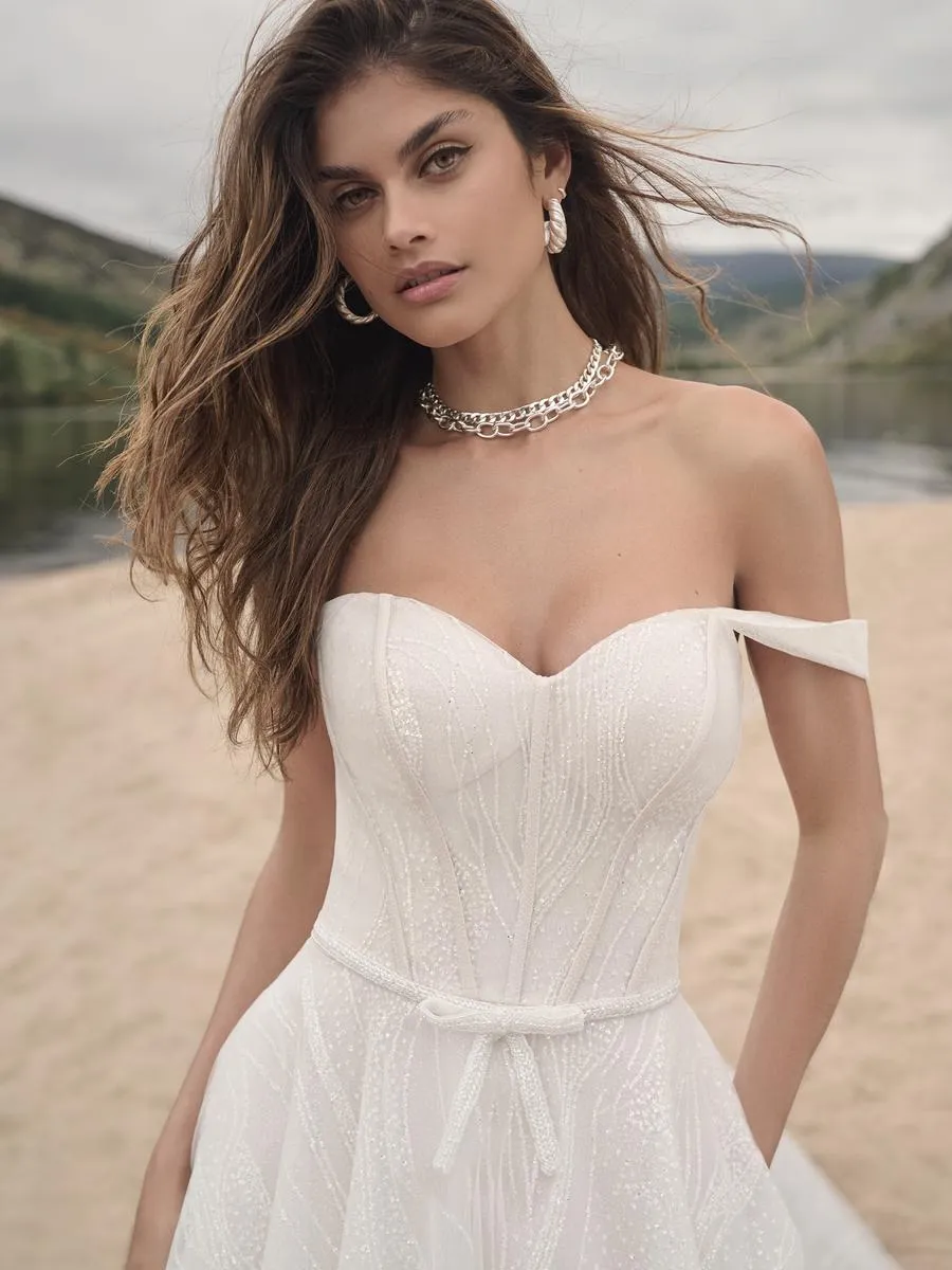 Sottero & Midgley by Maggie Sottero Designs Dress 23ST105A01 sold by Terry costa product image thumbnail 3
