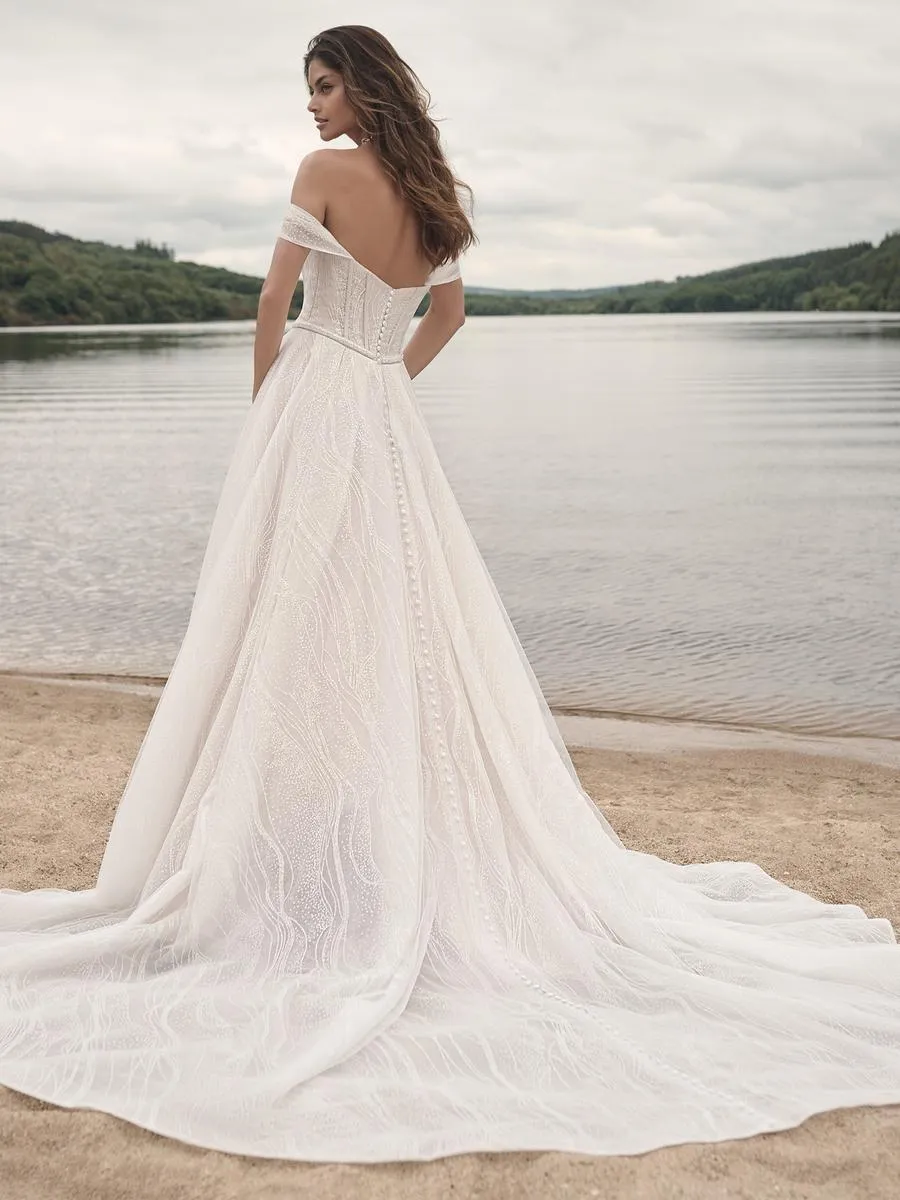 Sottero & Midgley by Maggie Sottero Designs Dress 23ST105A01 sold by Terry costa product image thumbnail 2
