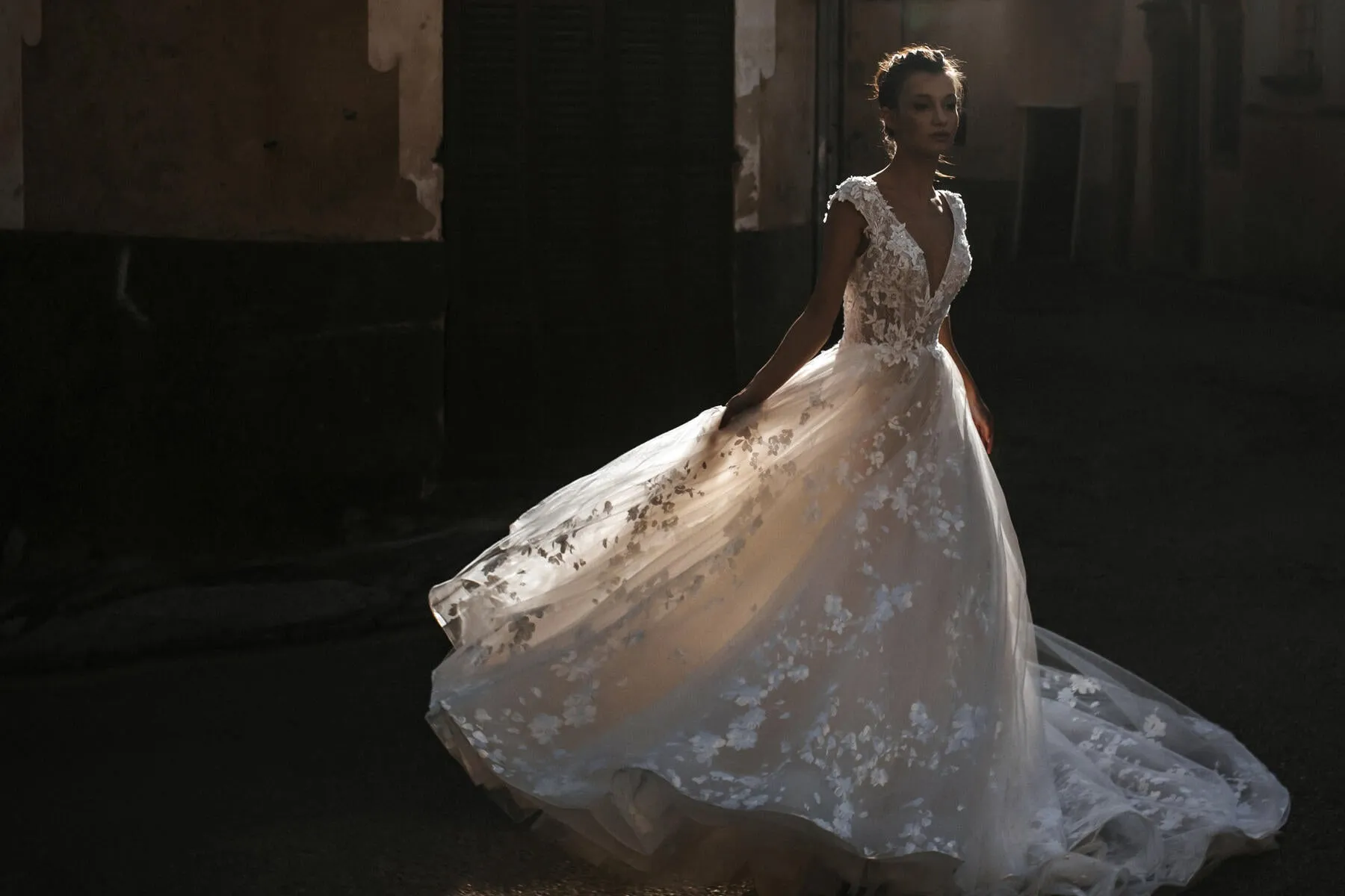 Abella by Allure Dress E165 sold by Terry costa product image thumbnail 5