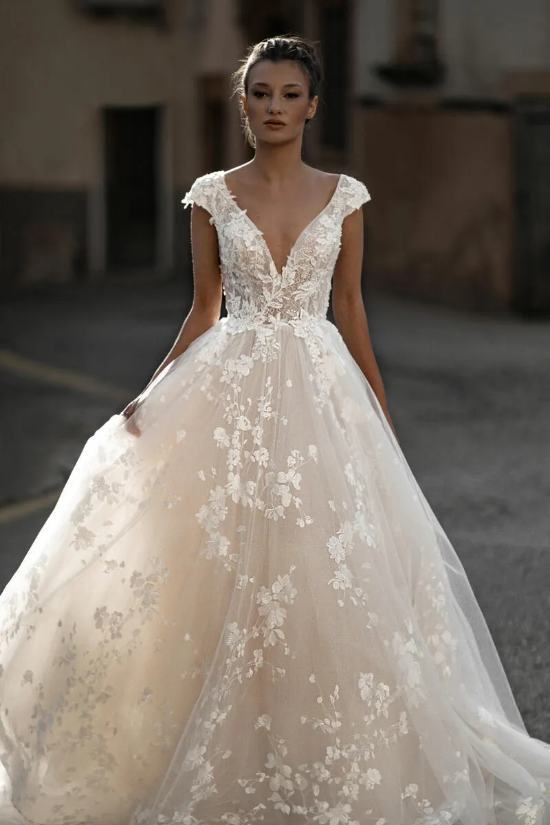 Abella by Allure Dress E165 sold by Terry costa product image thumbnail 3