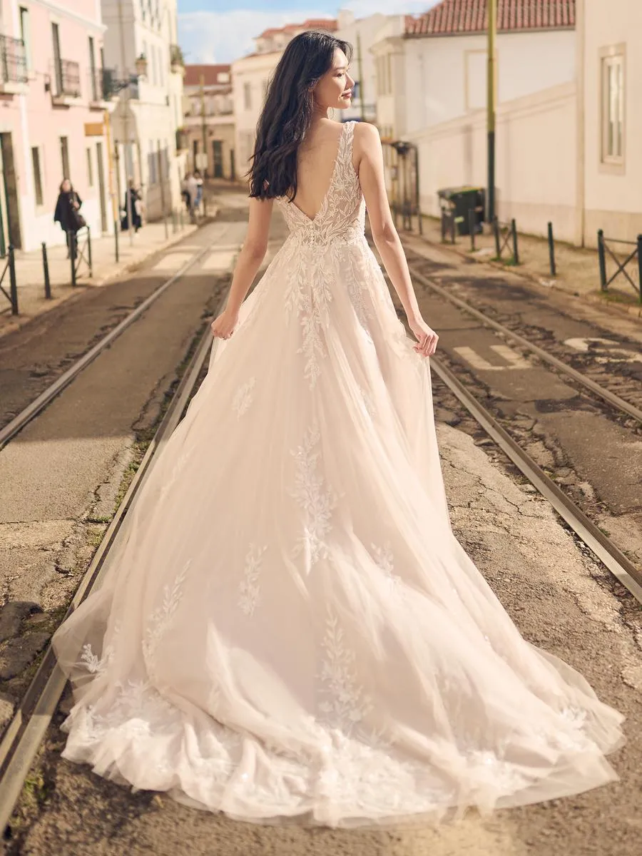 Maggie Sottero "Jodie" Bridal Gown 23MK654 sold by Terry costa product image thumbnail 2