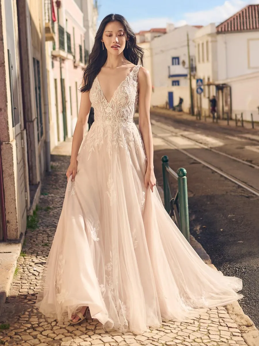 Maggie Sottero "Jodie" Bridal Gown 23MK654 sold by Terry costa product image thumbnail 5