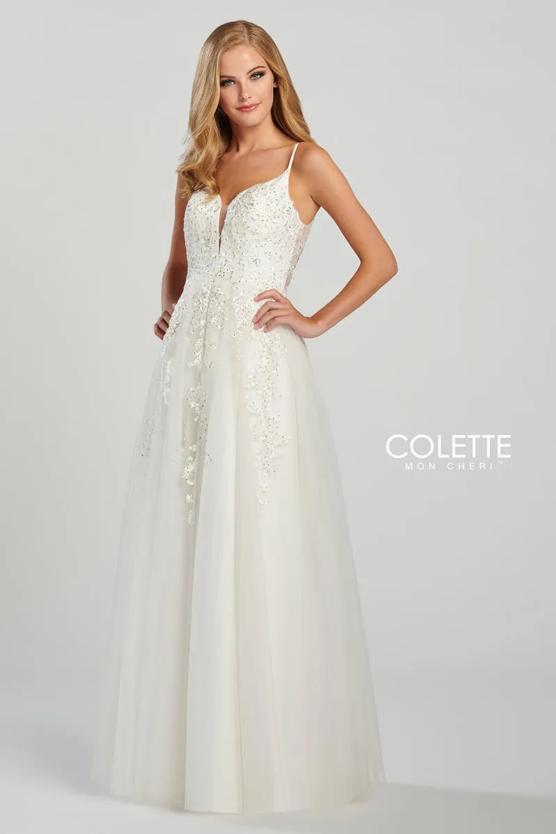 Colette by Daphne Dress CL12042 sold by Terry costa product image thumbnail 4
