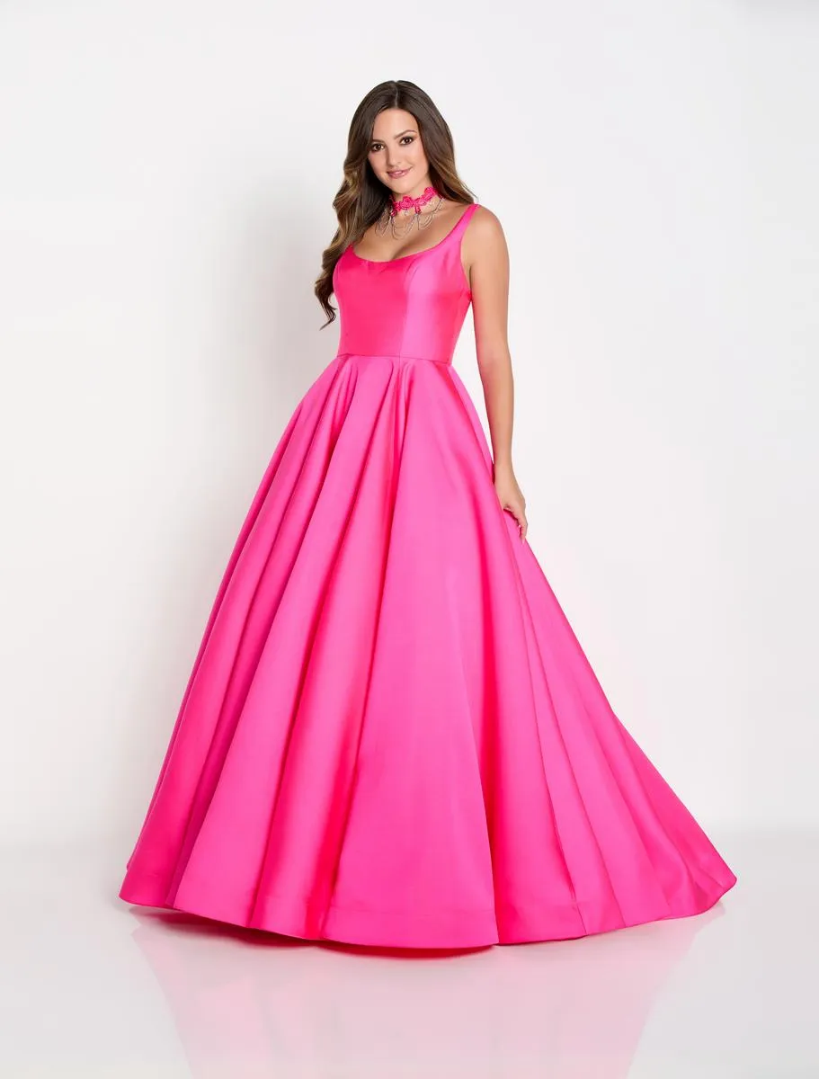 Ellie Wilde A-Line Mikado Prom Dress EW34130 sold by Terry costa product image thumbnail 4