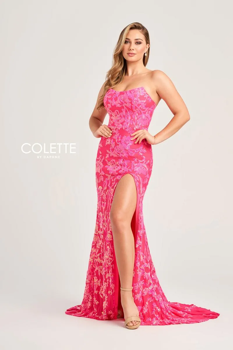 Colette by Daphne Dress CL5238 sold by Terry costa product image thumbnail 4