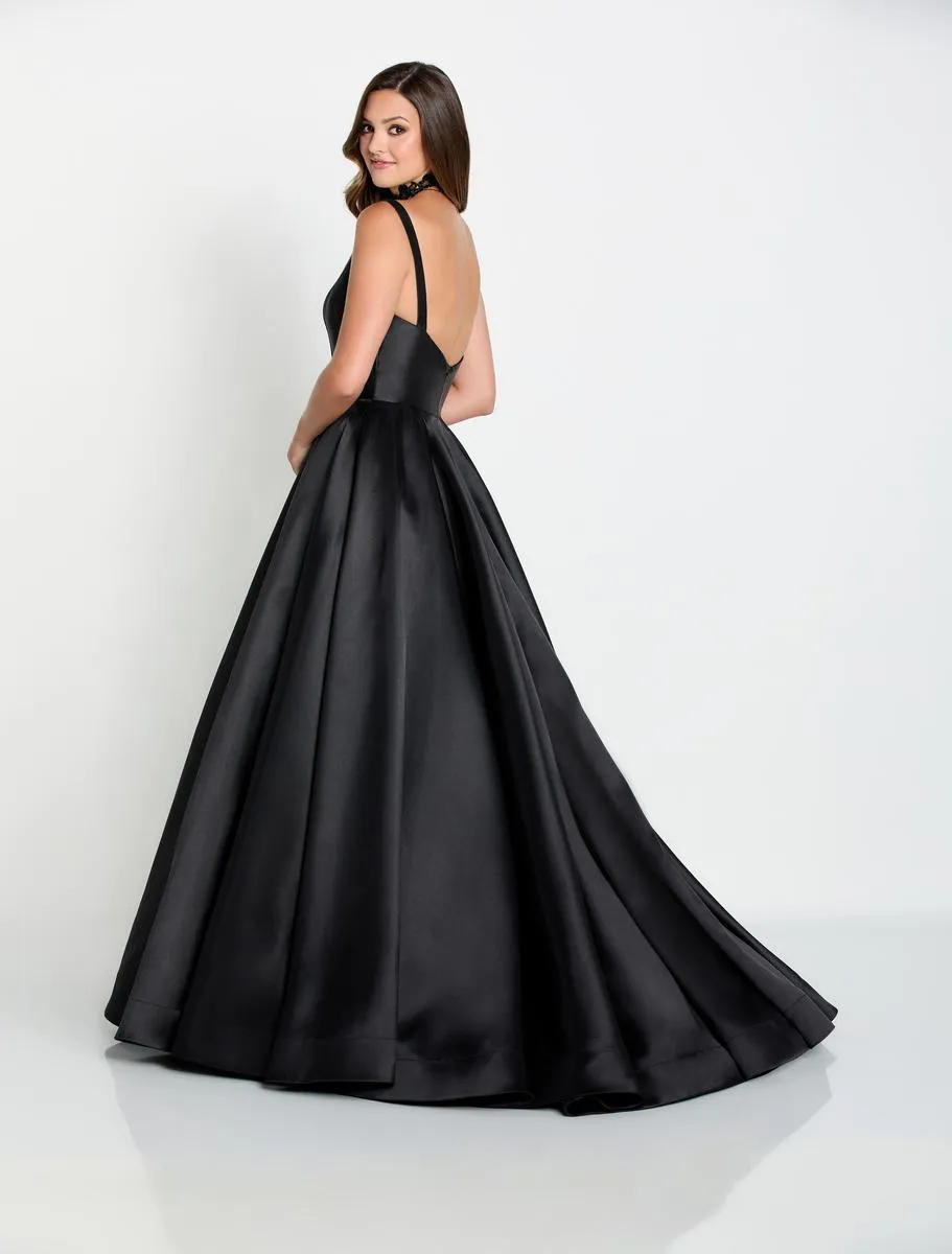 Ellie Wilde A-Line Mikado Prom Dress EW34130 sold by Terry costa product image thumbnail 2