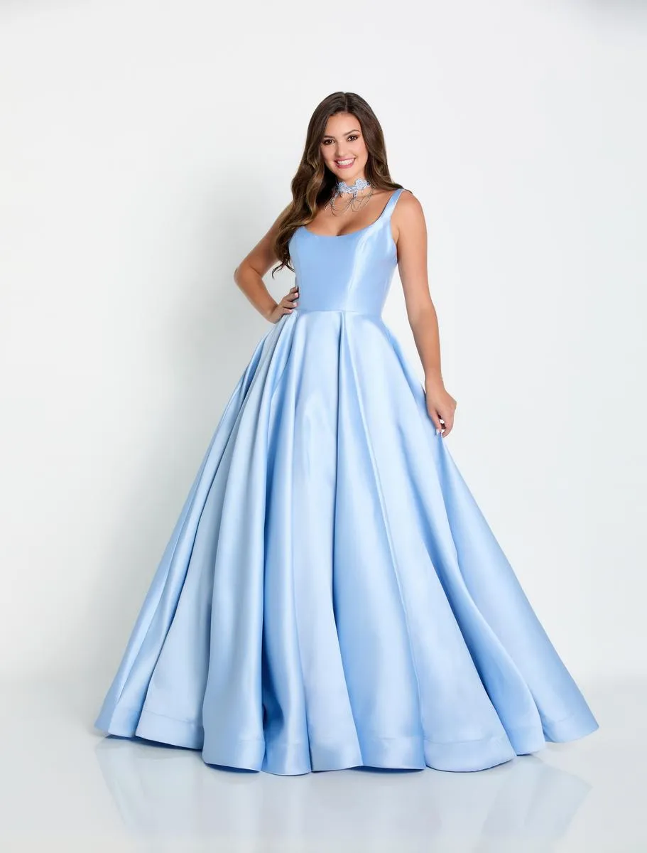 Ellie Wilde A-Line Mikado Prom Dress EW34130 sold by Terry costa product image thumbnail 5