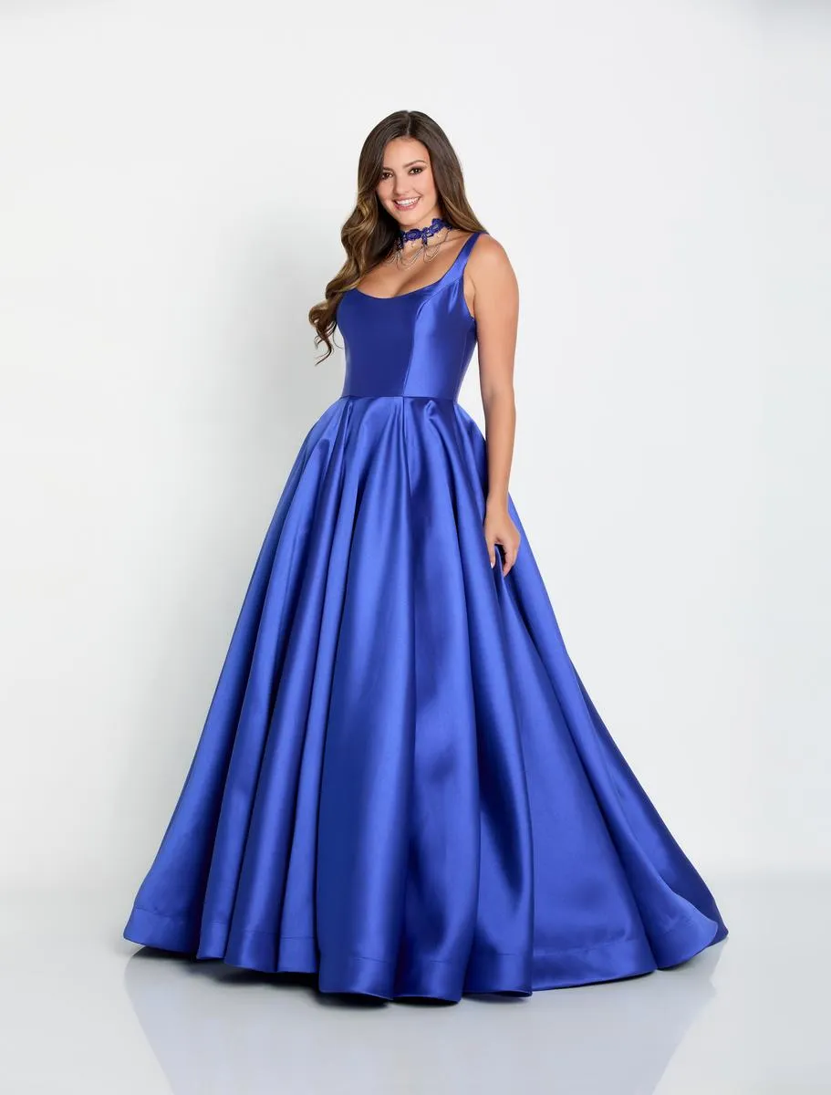 Ellie Wilde A-Line Mikado Prom Dress EW34130 sold by Terry costa product image thumbnail 3