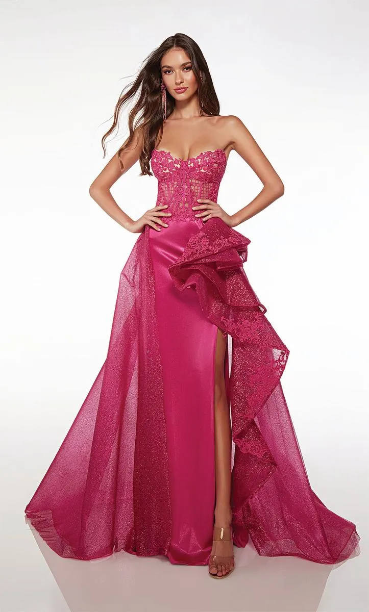 Alyce Prom Dress 61496 sold by Terry costa product image thumbnail 4