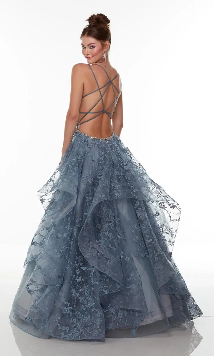 Alyce Prom Dress 61096 sold by Terry costa product image thumbnail 2