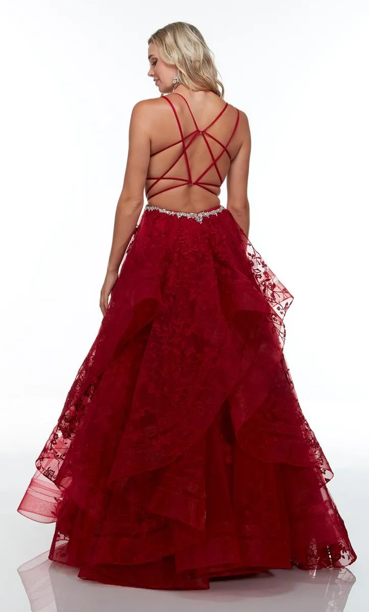 Alyce Prom Dress 61096 sold by Terry costa product image thumbnail 4