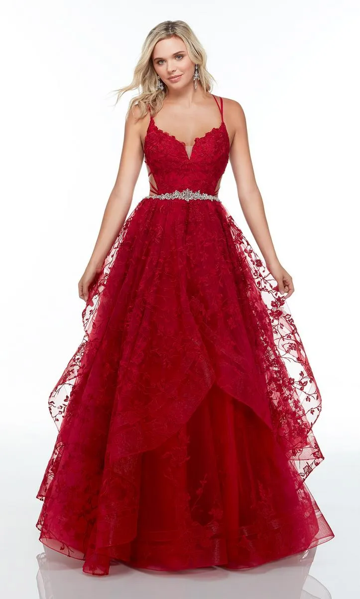 Alyce Prom Dress 61096 sold by Terry costa product image thumbnail 3
