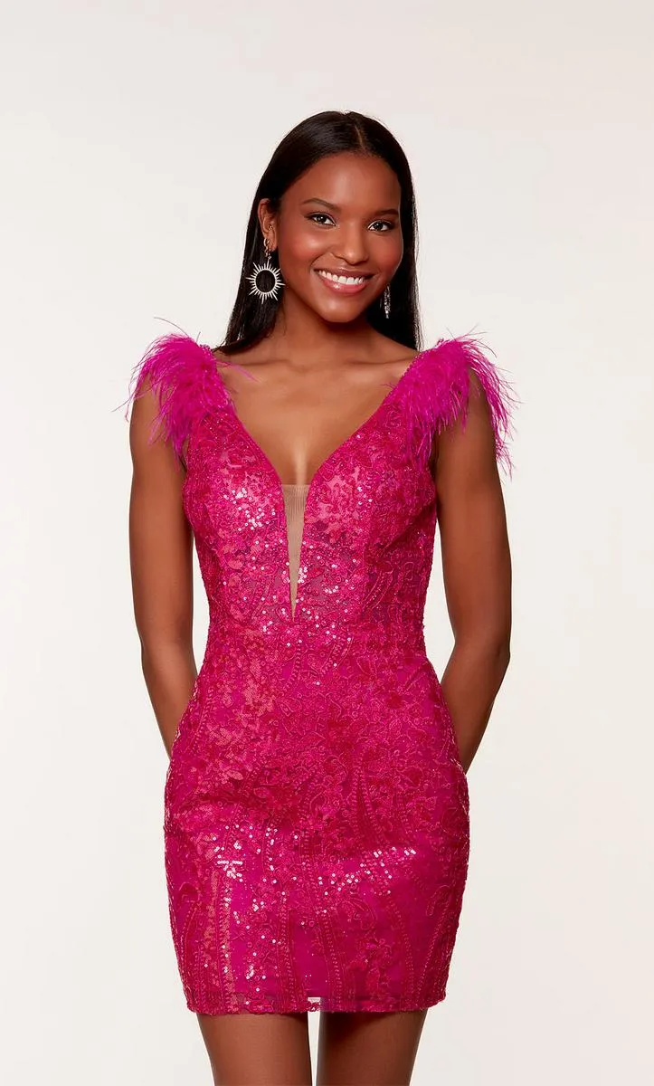 Alyce Paris Homecoming Dress 4613F23 sold by Terry costa