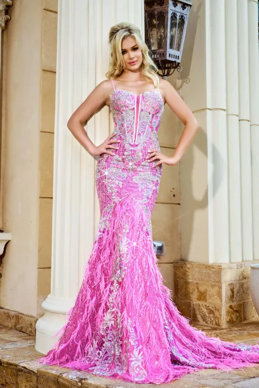 Portia and Scarlett Prom Dress PS24254 sold by Terry costa