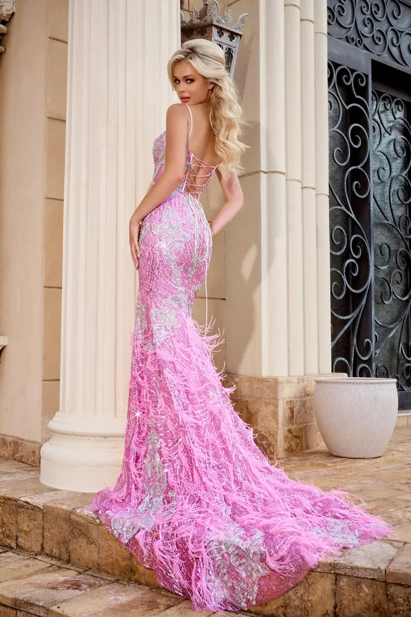 Portia and Scarlett Prom Dress PS24254 sold by Terry costa product image thumbnail 2