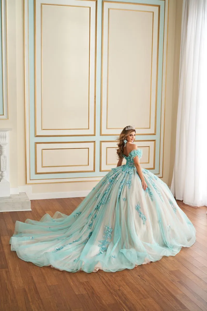Princesa by Ariana Vara Dress PR30174 sold by Terry costa product image thumbnail 2