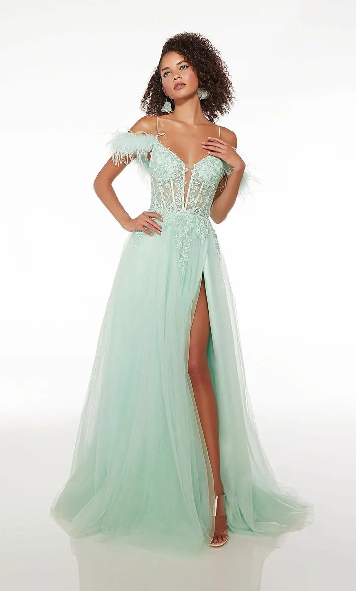 Alyce Prom Dress 61561 sold by Terry costa product image thumbnail 3
