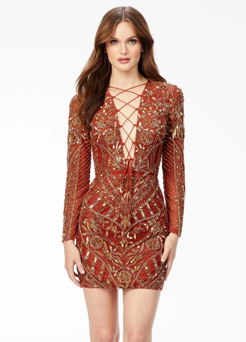 ASHLEYlauren Dress 4511 sold by Terry costa product image thumbnail 3