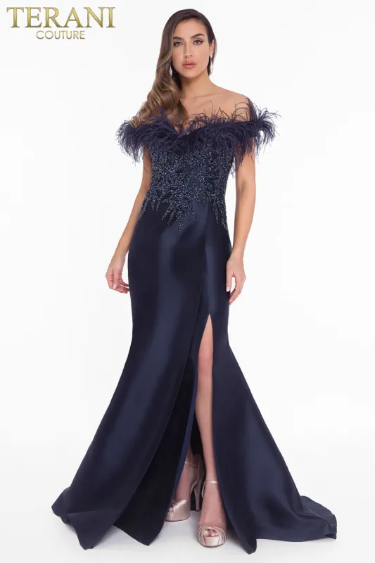 Terani Evenings Dress 1821E7142 sold by Terry costa
