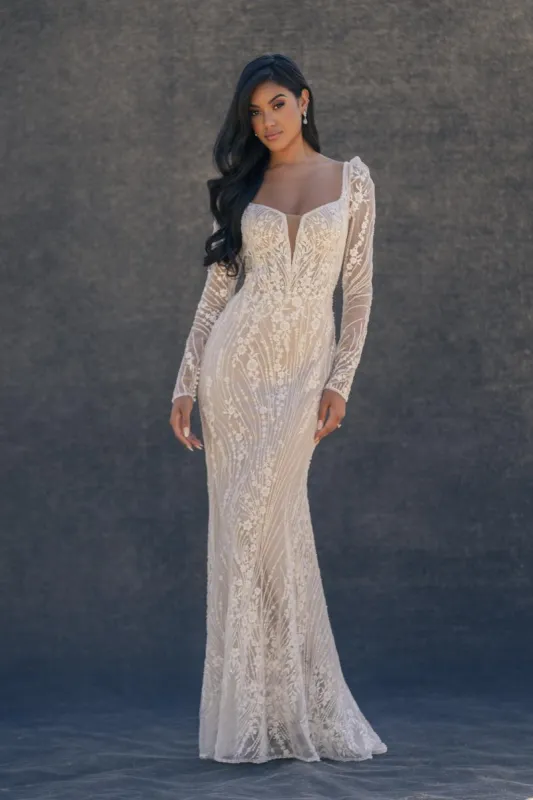 Allure Bridals Couture Dress C730 sold by Terry costa