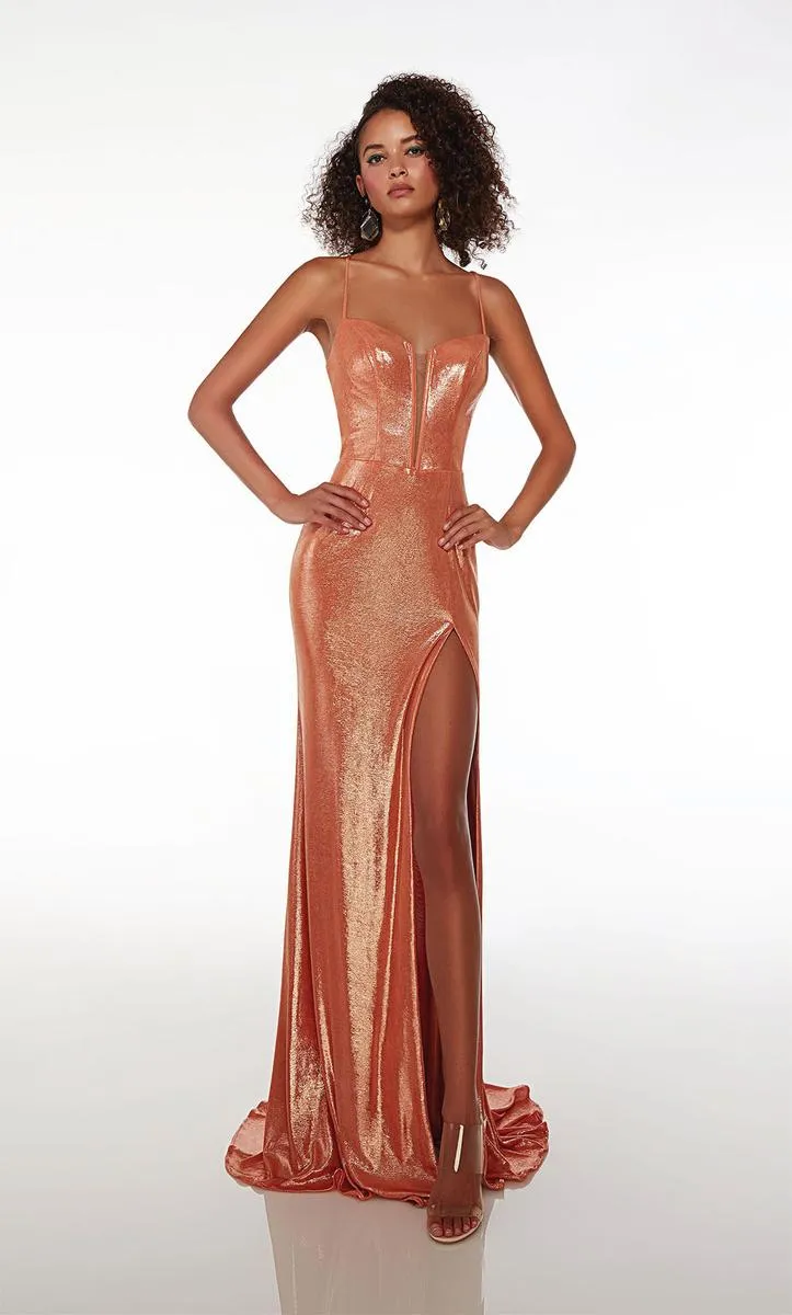 Alyce Prom Dress 61499 sold by Terry costa product image thumbnail 3
