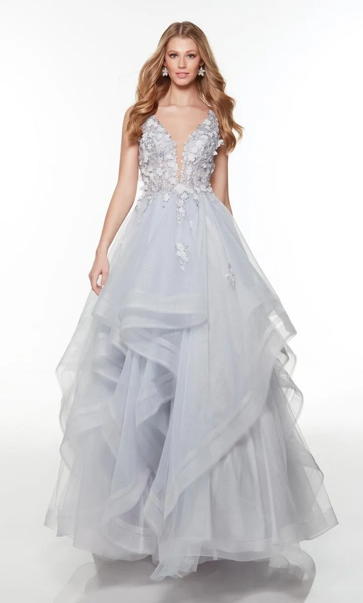 Alyce Prom Dress 61235 sold by Terry costa product image thumbnail 4