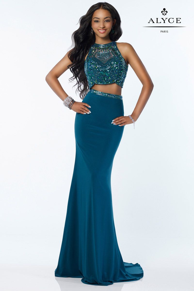 Alyce Prom Dress 6711 sold by Terry costa product image thumbnail 3