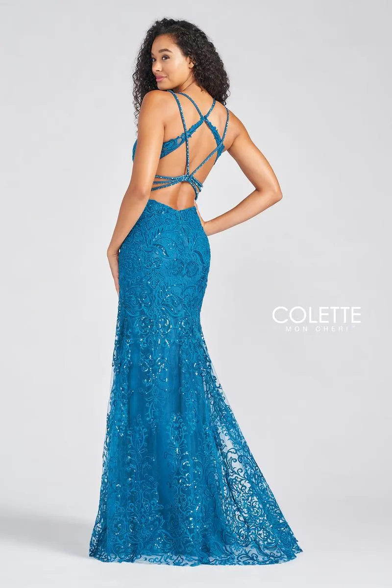 Colette by Daphne Dress CL12280 sold by Terry costa product image thumbnail 2
